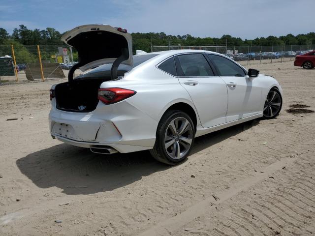 19UUB6F63MA001574 - 2021 ACURA TLX ADVANCE WHITE photo 3