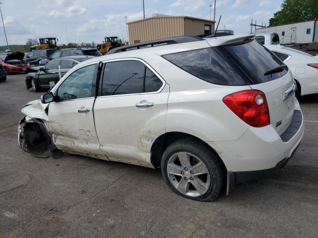 1GNALBEK7EZ117506 - 2014 CHEVROLET EQUINOX LT WHITE photo 2