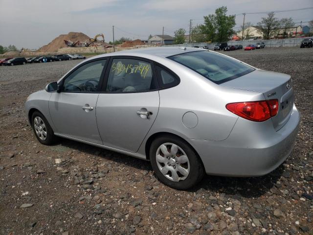 KMHDU46D37U143630 - 2007 HYUNDAI ELANTRA GLS SILVER photo 2