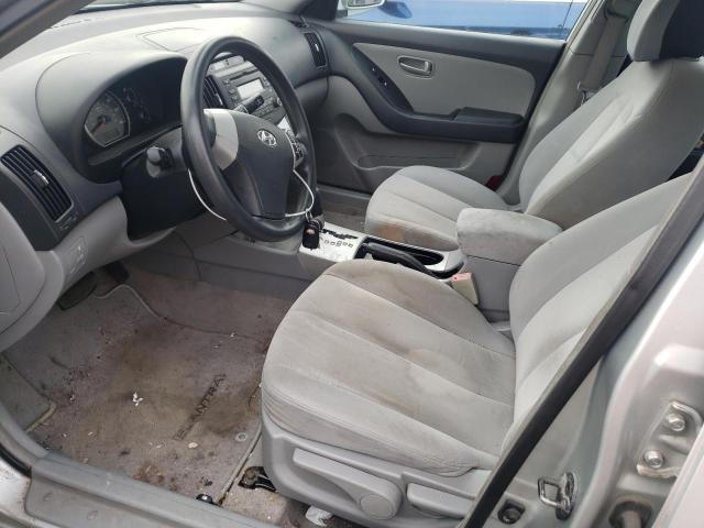 KMHDU46D37U143630 - 2007 HYUNDAI ELANTRA GLS SILVER photo 7