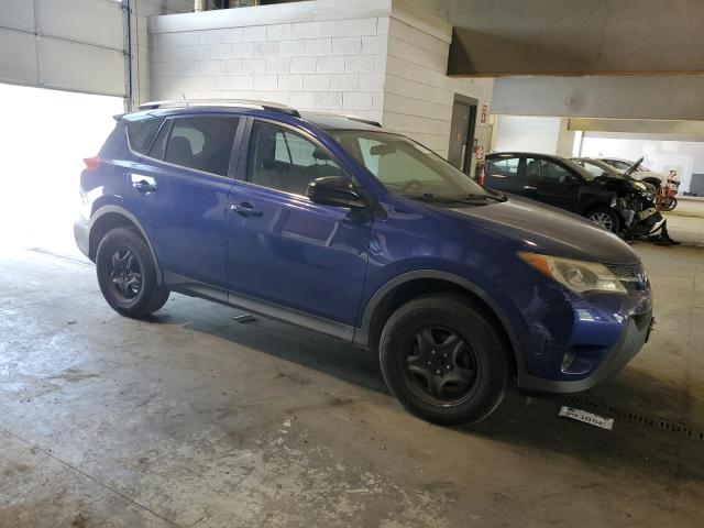 2T3BFREV5FW328034 - 2015 TOYOTA RAV4 LE BLUE photo 4