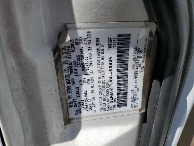 5LMEU27L4WLJ00804 - 1998 LINCOLN NAVIGATOR 白色 照片 13