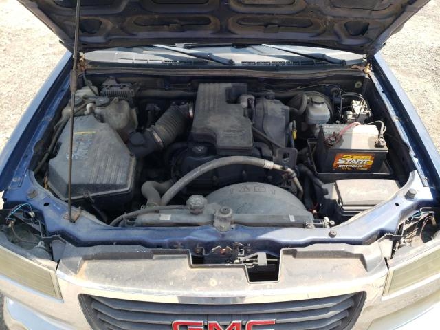 1GTCS198568245960 - 2006 GMC CANYON BLUE photo 11