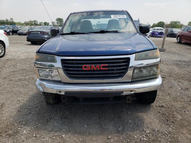 1GTCS198568245960 - 2006 GMC CANYON BLUE photo 5