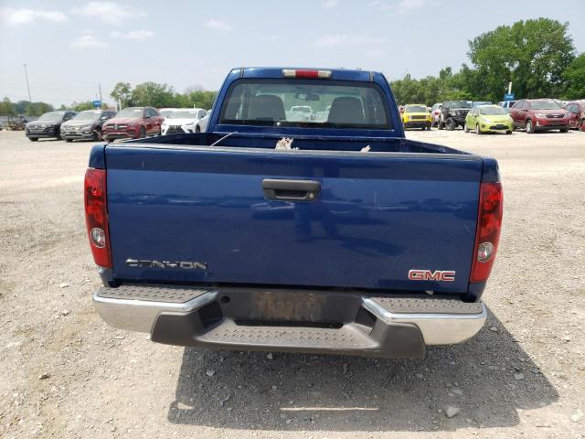 1GTCS198568245960 - 2006 GMC CANYON BLUE photo 6