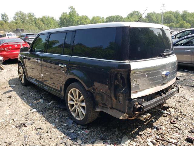 2FMHK6DC8BBD06445 - 2011 FORD FLEX LIMITED BLACK photo 2