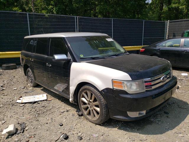 2FMHK6DC8BBD06445 - 2011 FORD FLEX LIMITED BLACK photo 4