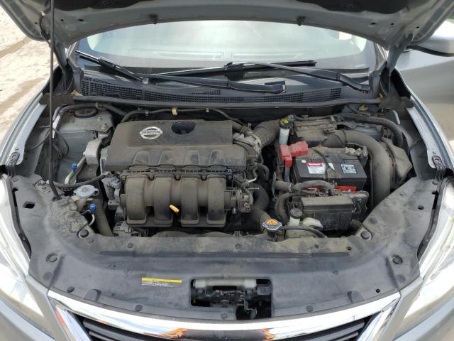 3N1AB7AP4DL767302 - 2013 NISSAN SENTRA S GRAY photo 11