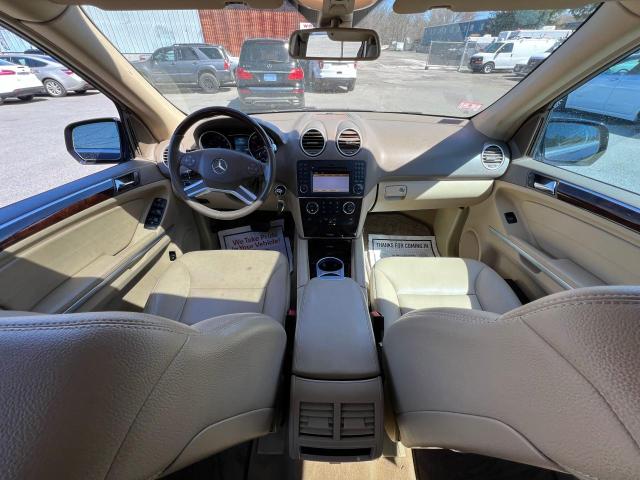 4JGBB8GB8AA584860 - 2010 MERCEDES-BENZ ML 350 4MATIC BLUE photo 9