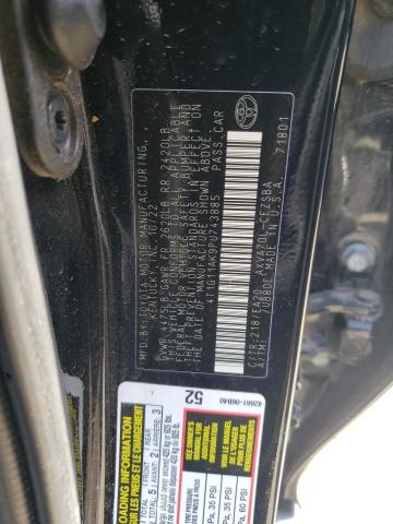 4T1G11AK9PU743885 - 2023 TOYOTA CAMRY SE NIGHT SHADE BLACK photo 12