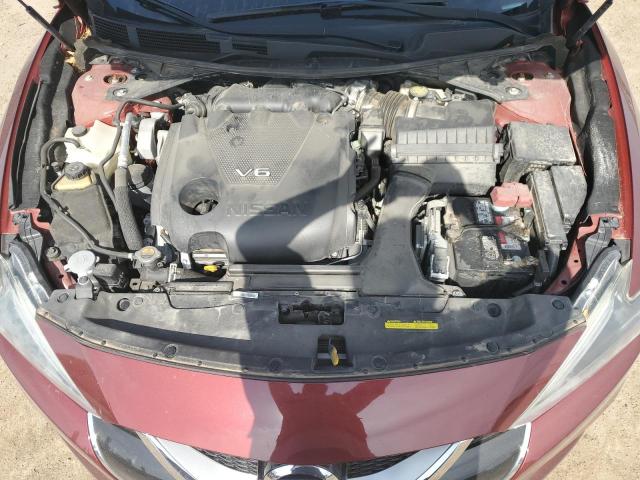 1N4AA6AP3HC416916 - 2017 NISSAN MAXIMA 3.5S BURGUNDY photo 11