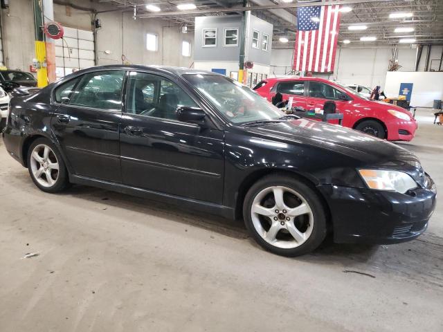 4S3BL616577208267 - 2007 SUBARU LEGACY 2.5I BLACK photo 4