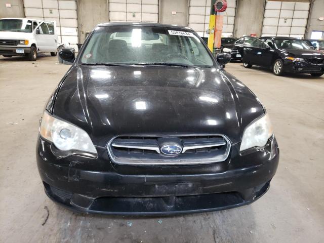 4S3BL616577208267 - 2007 SUBARU LEGACY 2.5I BLACK photo 5