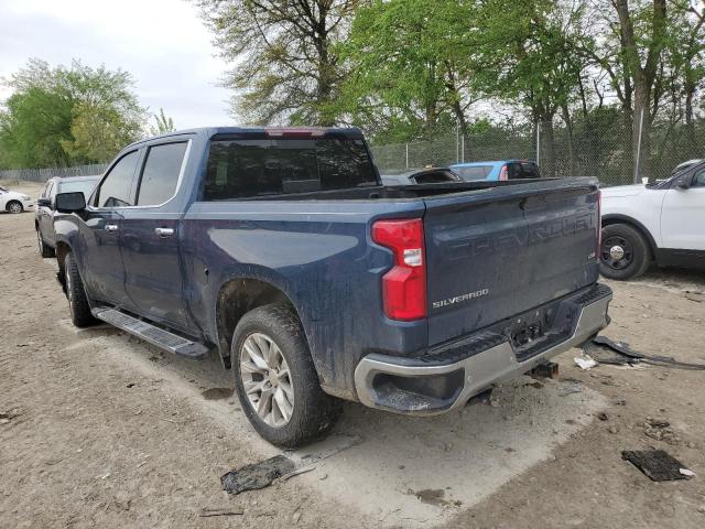 3GCUYGEL7KG242448 - 2019 CHEVROLET SILVERADO K1500 LTZ BLUE photo 2