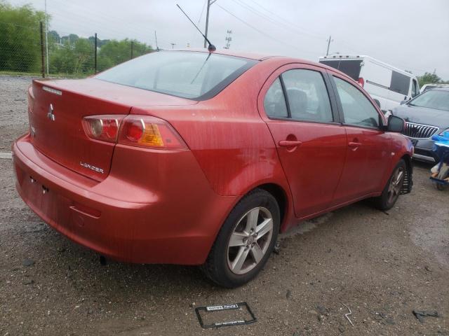 JA3AU26U69U032664 - 2009 MITSUBISHI LANCER ES/ES SPORT RED photo 4