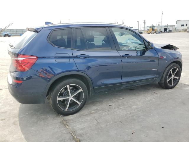 5UXWX9C51G0D85405 - 2016 BMW X3 XDRIVE28I BLUE photo 3