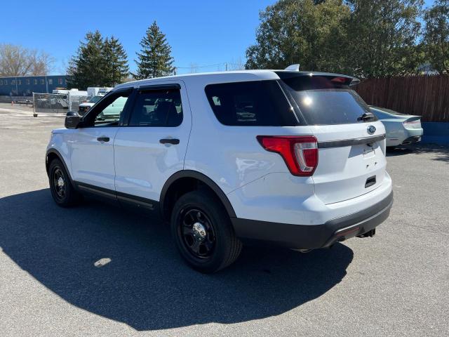 1FM5K8AR1HGD58847 - 2017 FORD EXPLORER POLICE INTERCEPTOR WHITE photo 3