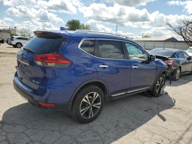 JN8AT2MV5HW023848 - 2017 NISSAN ROGUE S BLUE photo 3