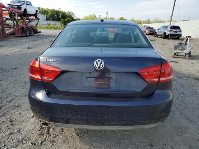 1VWAP7A35DC025379 - 2013 VOLKSWAGEN PASSAT S BLUE photo 6