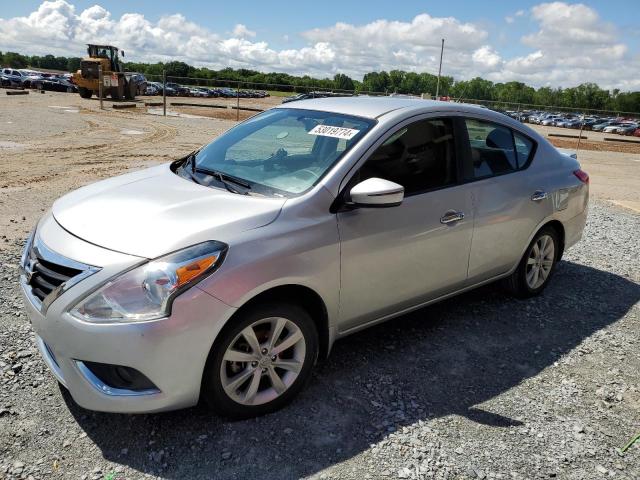 3N1CN7AP1GL823801 - 2016 NISSAN VERSA S SILVER photo 1