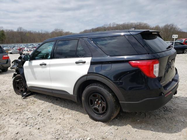 1FM5K8AB7MGC33347 - 2021 FORD EXPLORER POLICE INTERCEPTOR BLACK photo 2