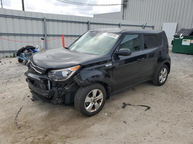 KNDJN2A22H7879599 - 2017 KIA SOUL BLACK photo 1