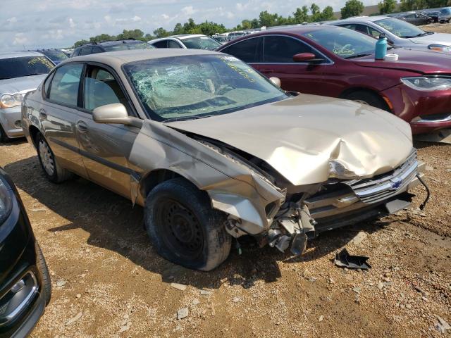 2G1WF52E849270547 - 2004 CHEVROLET IMPALA GOLD photo 1