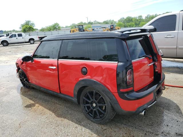 WMWZG3C50BTY31122 - 2011 MINI COOPER S CLUBMAN RED photo 2