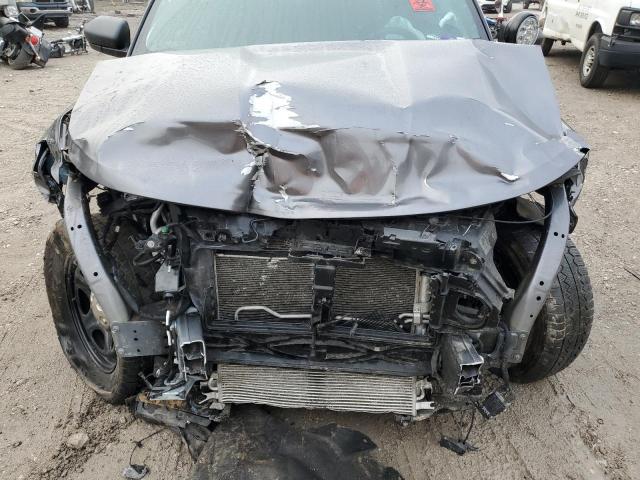 1FM5K8AB6MGB97988 - 2021 FORD EXPLORER POLICE INTERCEPTOR 灰色 照片 12