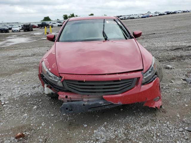 1HGCS128X8A017959 - 2008 HONDA ACCORD EXL RED photo 5