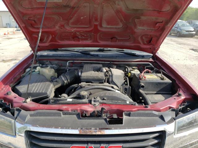 1GTDS136558124680 - 2005 GMC CANYON MAROON photo 11