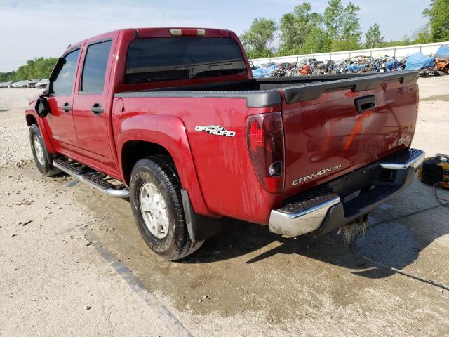 1GTDS136558124680 - 2005 GMC CANYON MAROON photo 2