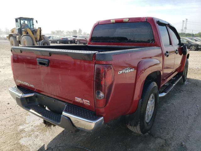 1GTDS136558124680 - 2005 GMC CANYON MAROON photo 3
