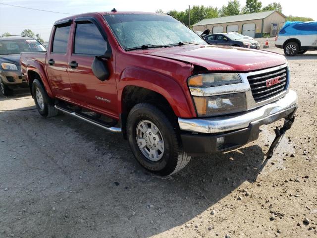 1GTDS136558124680 - 2005 GMC CANYON MAROON photo 4