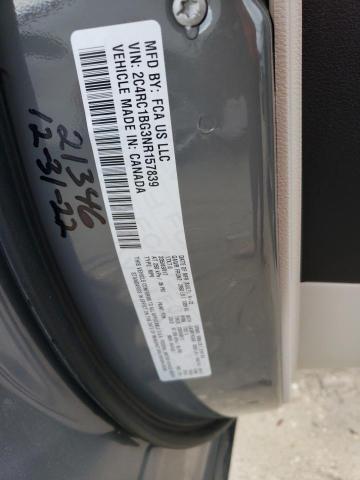 2C4RC1BG3NR157839 - 2022 CHRYSLER PACIFICA TOURING L 石墨色 照片 13