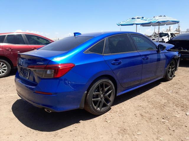 2HGFE2F53PH514264 - 2023 HONDA CIVIC SPORT 蓝色 照片 3