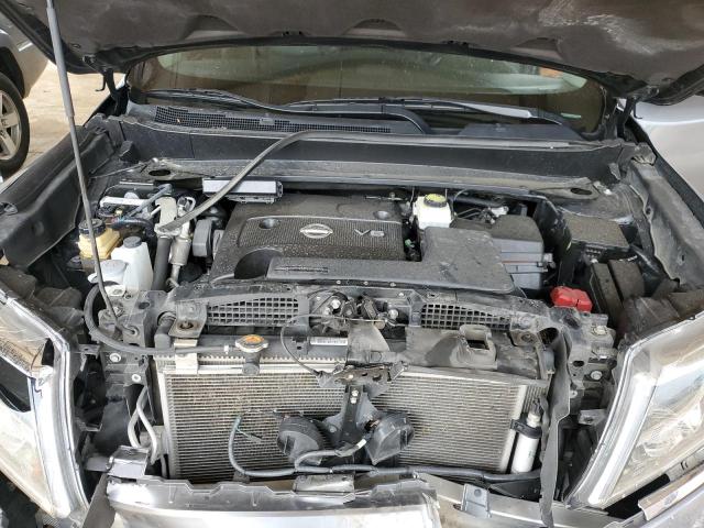 5N1AR2MN7FC600173 - 2015 NISSAN PATHFINDER S GRAY photo 12