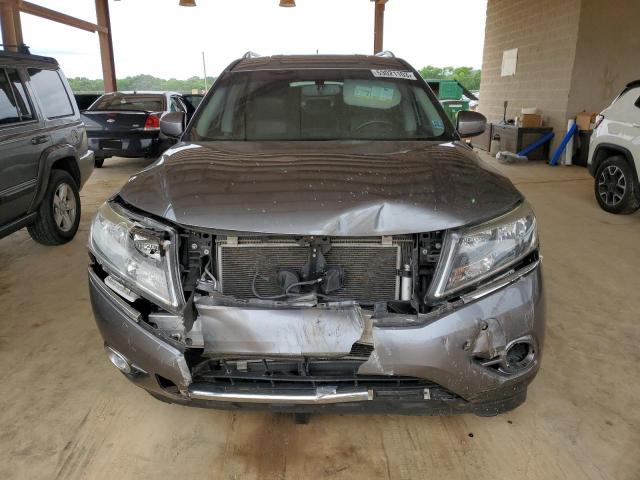 5N1AR2MN7FC600173 - 2015 NISSAN PATHFINDER S GRAY photo 5