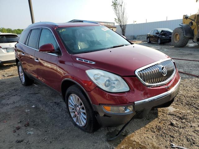 5GALRBED7AJ146001 - 2010 BUICK ENCLAVE CXL BURGUNDY photo 4