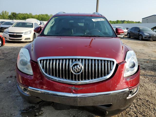 5GALRBED7AJ146001 - 2010 BUICK ENCLAVE CXL BURGUNDY photo 5