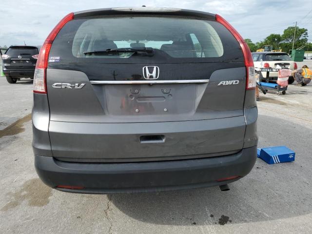 2HKRM4H34DH680835 - 2013 HONDA CR-V LX GRAY photo 6