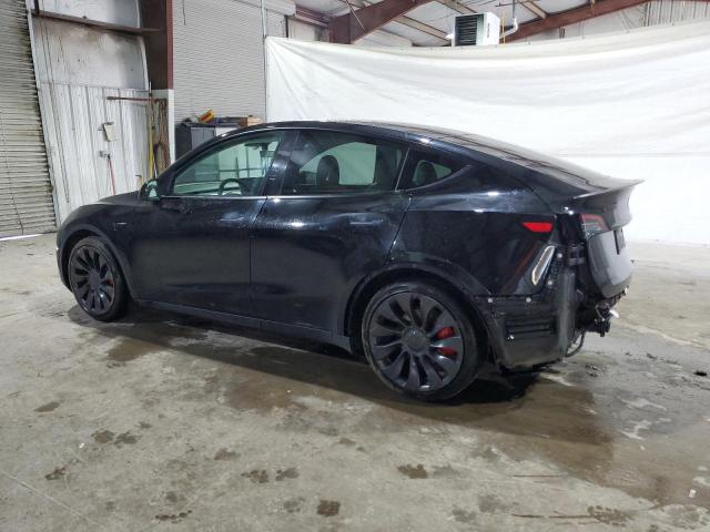 5YJYGDEF4MF267295 - 2021 TESLA MODEL Y BLACK photo 2