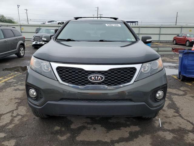 5XYKUDA69CG299672 - 2012 KIA SORENTO EX GREEN photo 5