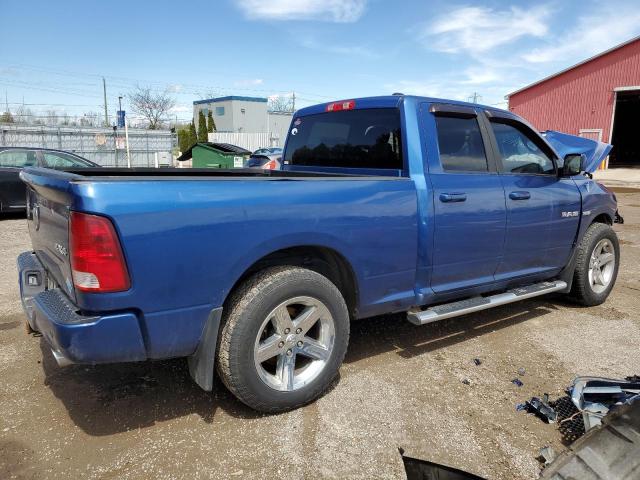 1D7RV1GT4AS136870 - 2010 DODGE RAM 1500 BLUE photo 3