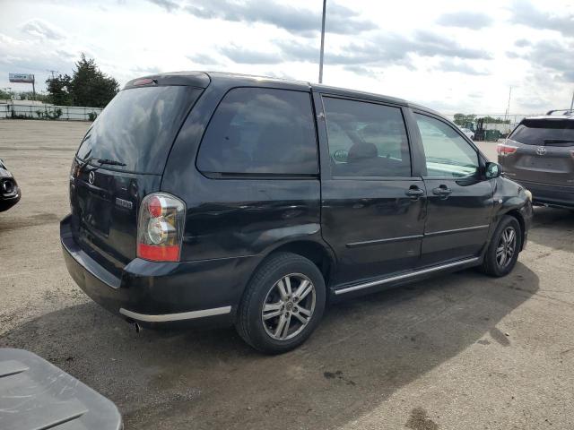 JM3LW28A660569519 - 2006 MAZDA MPV WAGON BLACK photo 3