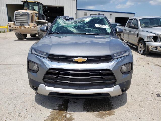 KL79MPSL5NB039851 - 2022 CHEVROLET TRAILBLAZE LT GRAY photo 5