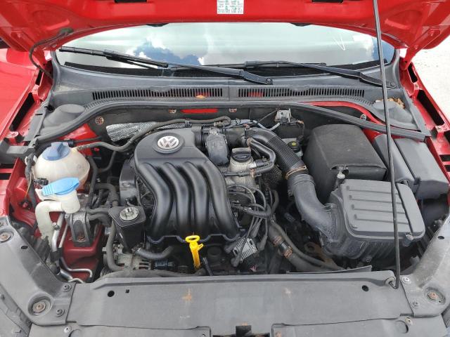 3VW1K7AJ3DM253408 - 2013 VOLKSWAGEN JETTA BASE 红色 照片 11