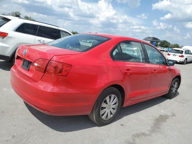 3VW1K7AJ3DM253408 - 2013 VOLKSWAGEN JETTA BASE 红色 照片 3