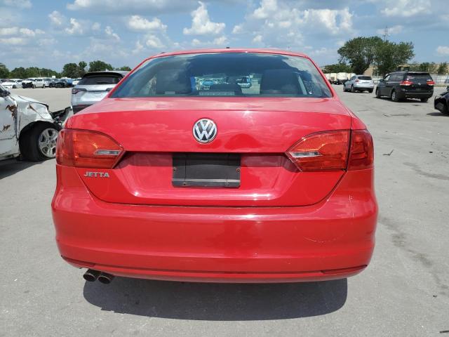 3VW1K7AJ3DM253408 - 2013 VOLKSWAGEN JETTA BASE 红色 照片 6