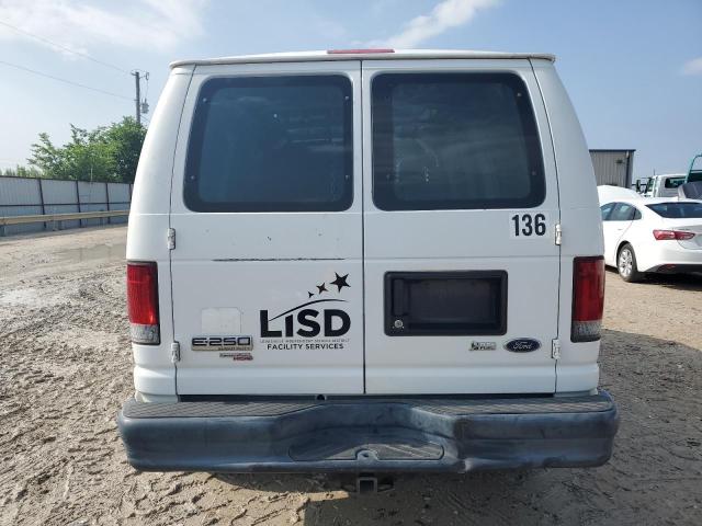 1FTNE2EL0CDA85862 - 2012 FORD ECONOLINE E250 VAN WHITE photo 6